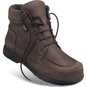 Pánská zdravotní obuv Nepromokavá pánská zimní obuv s membránou TEX, pohodlná, zateplená, vodoodpudivá, komfortní, hnědá: 45