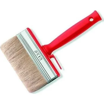 Malířský štětec Marcons Štětka plochá 150mm, červená, uměl. držadlo a tělo, světlé štětiny