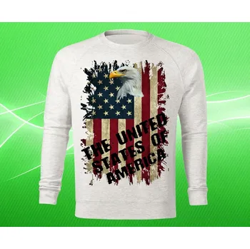 Pánská mikina mikina s vlajkou USA pánská S