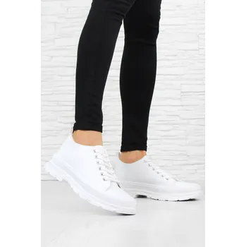 Dámská obuv Prety Zateplené bílé tenisky 14004-8WH Velikost: 38