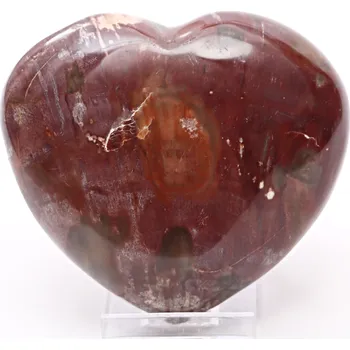 Drahý kámen Magieprirody.cz Srdce Zkamenělé dřevo 100x87 mm 418 g přírodní kámen #K1095