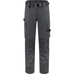 TRICORP Kalhoty Work Pants Twill Cordura Stretch T62, do pasu, unisex MAL-T62T453 Šedá tmavá 53