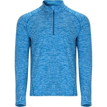 Pánské oblečení Mikina ROLY MELBOURNE, barva melírová modrá, velikost S