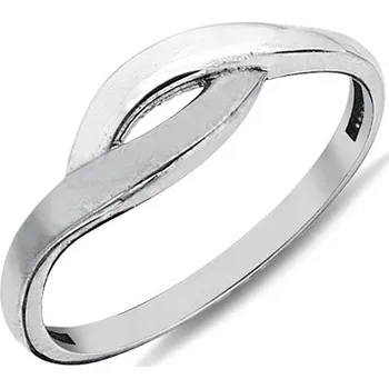 Prsten Lillian Vassago Jednoduchý prsten z bílého zlata LLV98-GR028W Velikost prstenu: 52