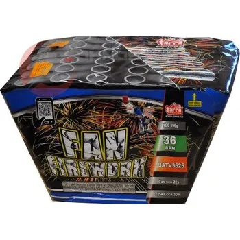 Zábavní pyrotechnika Fan Fireworks 36 ran