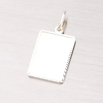 Přívěsek Přívěsek stříbro 925 destička M5477