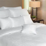 Povlečení damašek Ornella 140x220,70x90 cm bílý