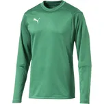 pánská mikina PUMA - GREEN/WHITE - M (Puma LIGA Training Crew Sweatshirt Mens)