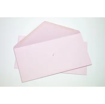 Obálka PC Silné obálky DL na svatební oznámení - baby pink 1 ks baby pink