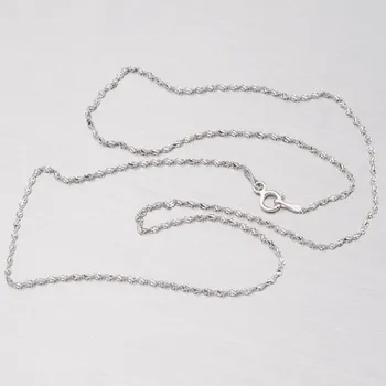 Oblečení a móda Náramek bílé zlato 585 N369-0007 délka 19 cm