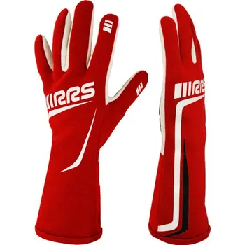 Rukavice Rukavice RRS Grip 3 s FIA homologací (vnitřní šití) červene