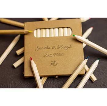 Party dekorace Sada 12 ks pastelek s vlastním textem