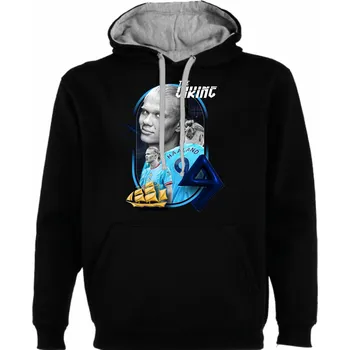 Chlapecká mikina Mikina Erling Haaland Viking Barva: černá, Velikost: 122/128 - 6/7let