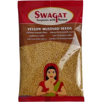 Koření Hořčice žlutá celá, 100 g, Swagat