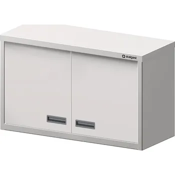Zahradní skříň Skříňka závěsná křídlové dveře 900x300x600 mm | STALGAST, 981703090