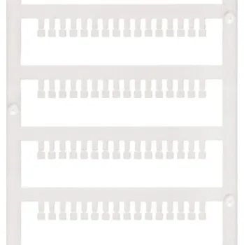 Rozvaděč WEIDMÜLLER Označení svorek - Štítek PM 2.7/2.6 MC SDR. Potisk možný dle specifikace zákazníka. 1323700000