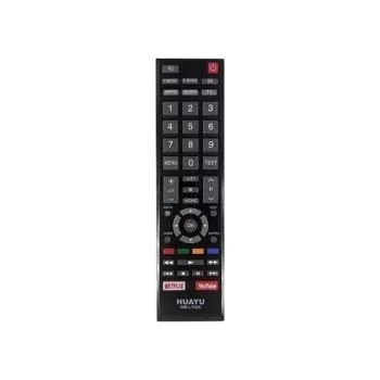 Dálkový ovladač Dálkový ovladač pro Toshiba LCD/LED/HD TV HUAYU RM-L1625 univerzální s tlačítkem Netflix a Youtube , Sada Bez baterie