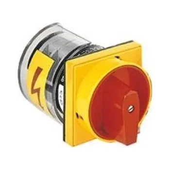 vypínač Vačkový spínač LOVATO GN6310U65 63A/3P červená páčka 0/1