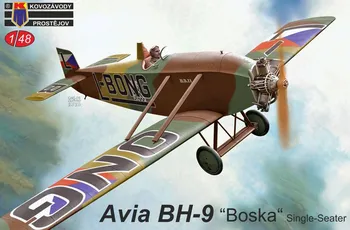 Plastikový model Kovozávody Prostějov Avia BH-9 "Boska" Single Seater 1:48