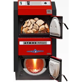Kotel Zplyňovací kotel na dřevo ocelový ATMOS DC 18 GD, výkon 19 Kw DC18GD + 3 roky záruka