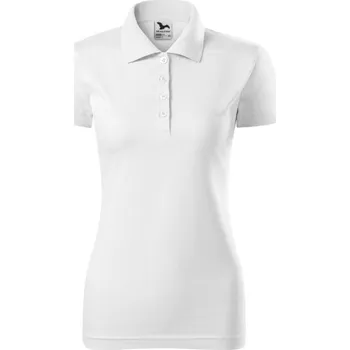 MALFINI Polokošile Single J. 229, krátký rukáv, dámská MAL-2230012 Bílá XS