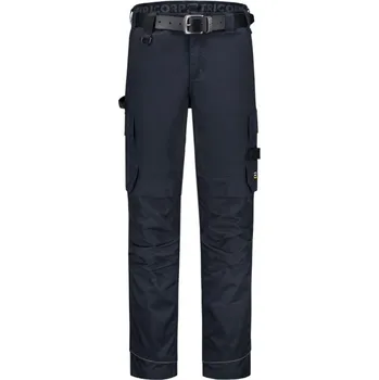 montérky TRICORP Kalhoty Work Pants Twill Cordura Stretch T62, do pasu, unisex MAL-T62T246 46 Modrá námořní
