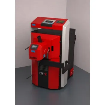Kotel Zplyňovací kotel ATTACK 25 DPXP COMBI PELLET, dřevo/pelety 25/30 kW, zásobník 125 litrů 25DPXCP + 3 roky záruka