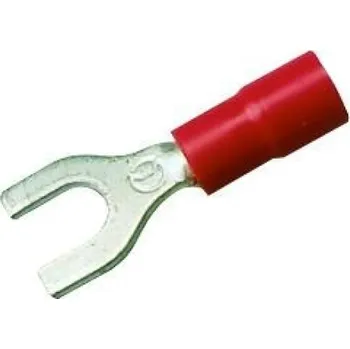 Kabelové oko Technik Vidlice lisovací izolovaná VI 1,5-M5 (RF-U5) průřez 0,5-1,5mm2 M5 (100ks)