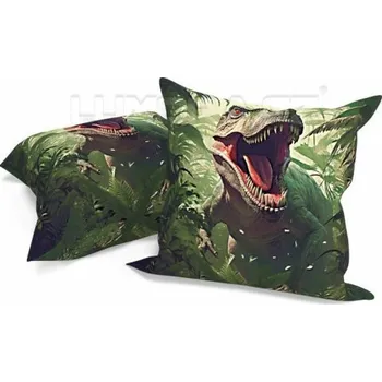 Dekorativní polštářek Povlak T-Rex - 40 x 40 cm