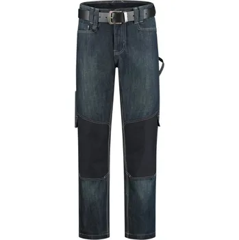 Pánské kalhoty TRICORP Kalhoty Work Jeans T60, džíny, unisex MAL-T60T6J2 Denim modrá 30/32