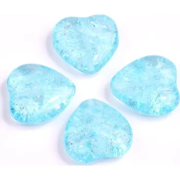 Dětské navlékací korálky Korálky srdíčka č.3919 (15x16mm)