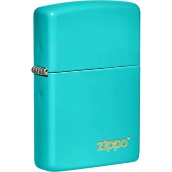 Zapalovač Zapalovač ZIPPO 26952 Flat Turquoise Zippo Logo