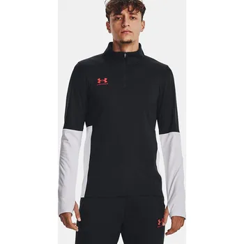 tričko Under Armour Challenger Midlayer LS - Black/Beta L