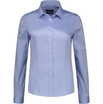 Dámská košile TRICORP Košile Fitted Stretch Blouse T24, dlouhý rukáv, dámská MAL-T24TC38 Modrá 38