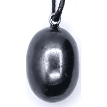 Přívěsek Milujeme Kameny Šungit - tromlovaný kámen - přívěsek 363432