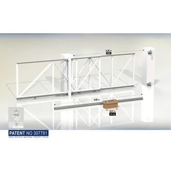 příslušenství k bráně CAIS KIT FOLLOW ME S 4.25 kompletní set pro teleskopickou samonosnou bránu