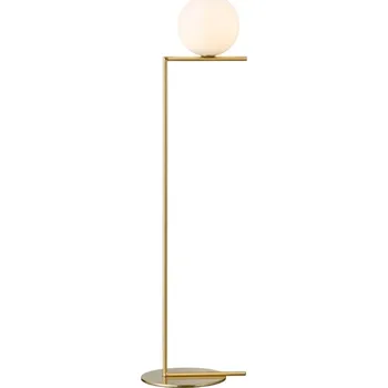Stojací lampa Miotto Skleněná stojací lampa Emelia 125 cm