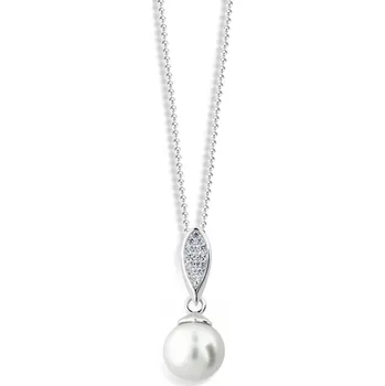 Přívěsek Dámský přívěsek bílé zlato 585 perly perlový GZ3152B