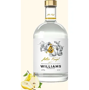 Pálenka Anton Kaapl Hruškovice Williams 47% 0,05 l (holá láhev)