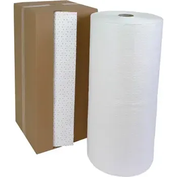 Sorbent HAPPY END Sorpční koberec vysoký, silný, zpevněný a perforovaný, 80 cm × 40 m - ORHF 8040