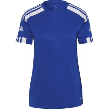 Dámský fotbalový dres adidas SQUAD 21 JSY W modrá/bílá (M)