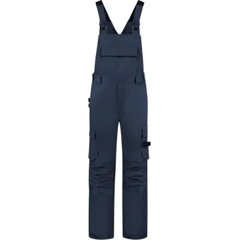 montérky TRICORP Kalhoty Bib & Brace Twill Cordura T67, s laclem, unisex MAL-T67T252 52 Modrá námořní