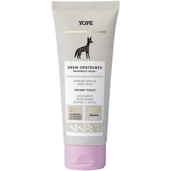 Péče o ruce Yope Creamy Peach krém na ruce, 50 ml