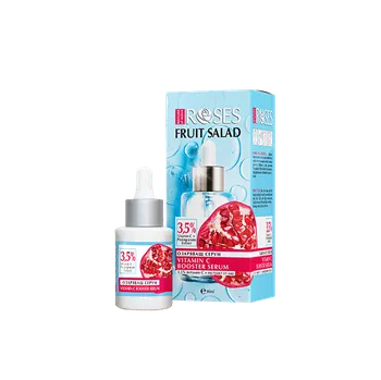 Přípravek na opalování Agiva Rozjasňující sérum proti unavené pleti s 3,5% vitaminem C a extraktem z granátového jablíčka 30 ml