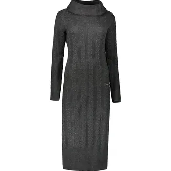 Dámský svetr Dámský svetr KIXMI ROSETTA TMAVĚ ŠEDÁ MELANGE M