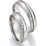 Snubní prsteny titan přírodní diamant 0.045 ct SP-20150