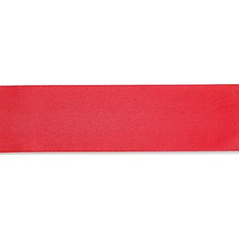 PRYM Saténová stuha, 3 m x 38 mm, tmavě červená