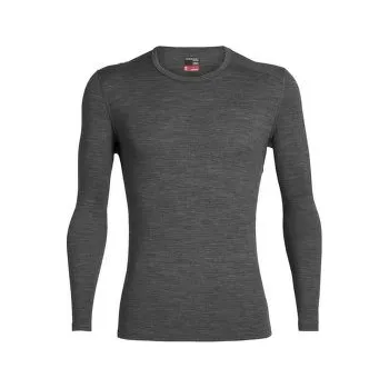 Icebreaker Tech LS Crewe Men (104371) Gritstone HTHR šedá M