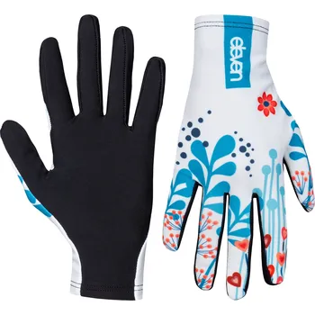 Cyklistické rukavice Běžecké rukavice Eleven Meadow White Velikost: M
