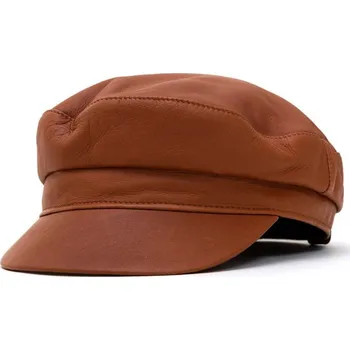 Pokrývka hlavy Námořnická čepice Jair Sailor hnědá kůže S